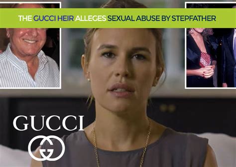 gucci alleges child sexual abuse|Gucci heiress files lawsuit accusing stepfather of sexual abuse.